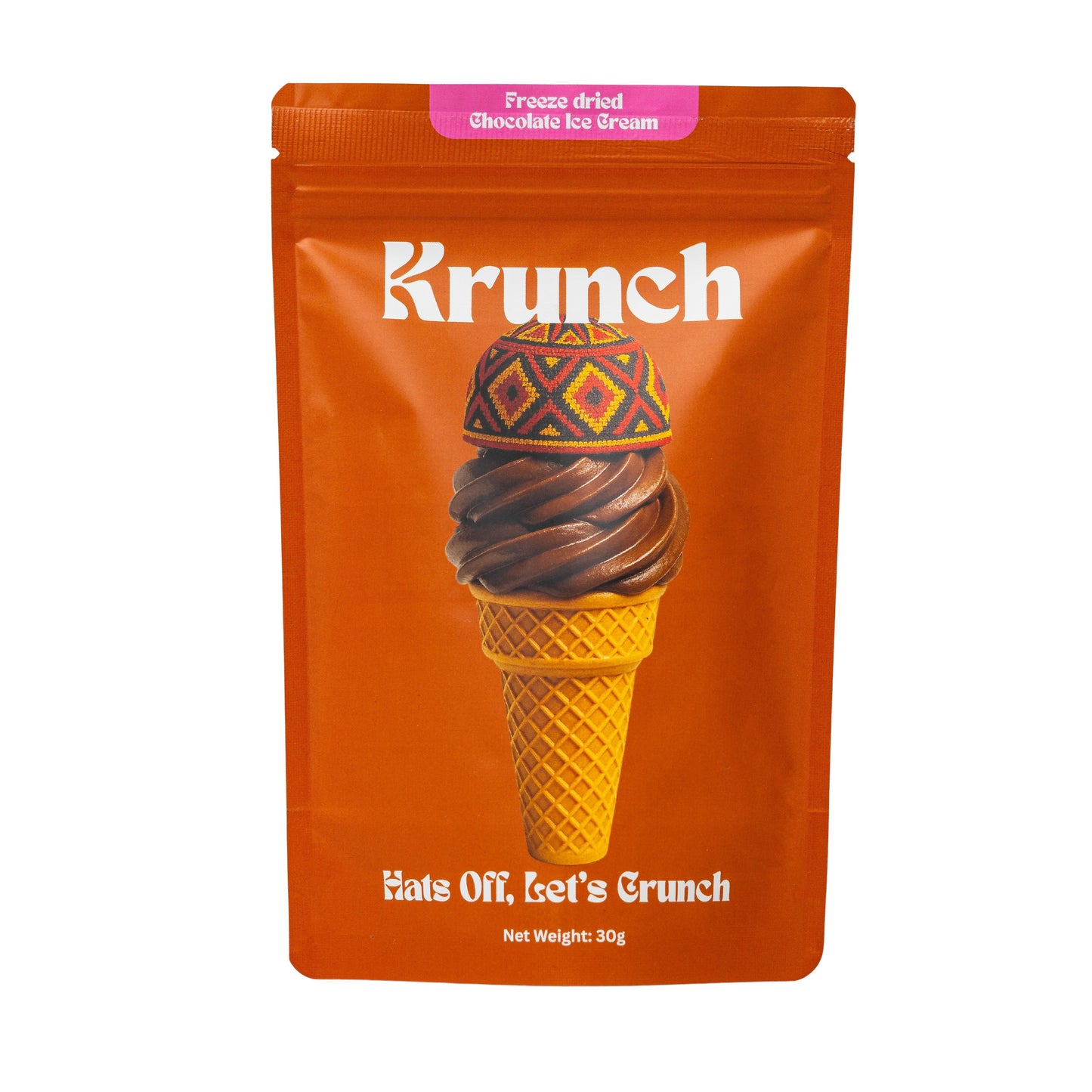 Freeze Dried Chocolate Ice Cream